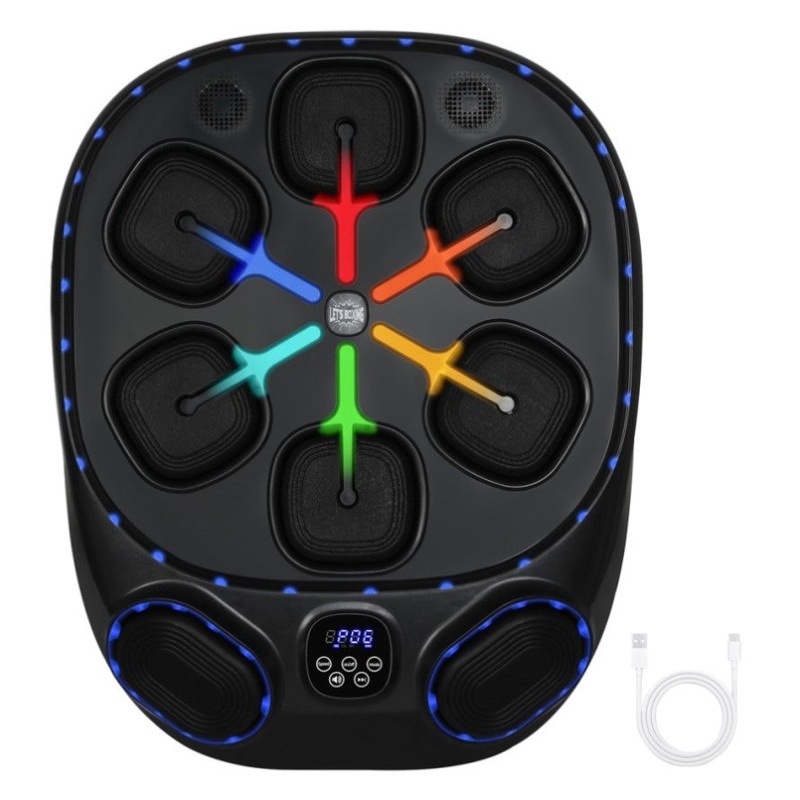 Centra Smart Music Boxing Machine Wall Mounted Black PUCH1016