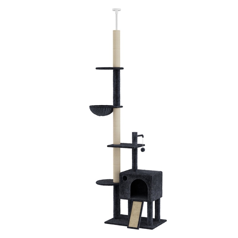 Pawz Cat Tree Scratching Post Scratcher Hammock Condo PT1273-DG