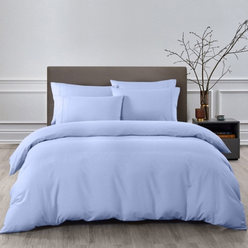Royal Comfort Bamboo Cooling 2000TC Quilt Cover Set – Double-Light Blue ABM-10001244
