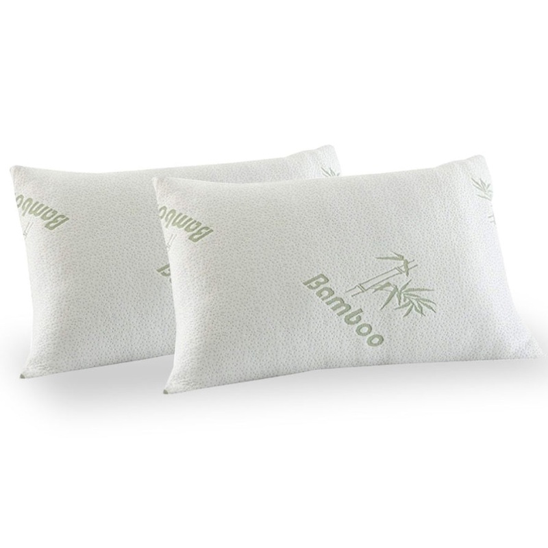 ROYAL COMFORT BAMBOO COVERED MEMORY FOAM PILLOW – 2PK ABM-501760