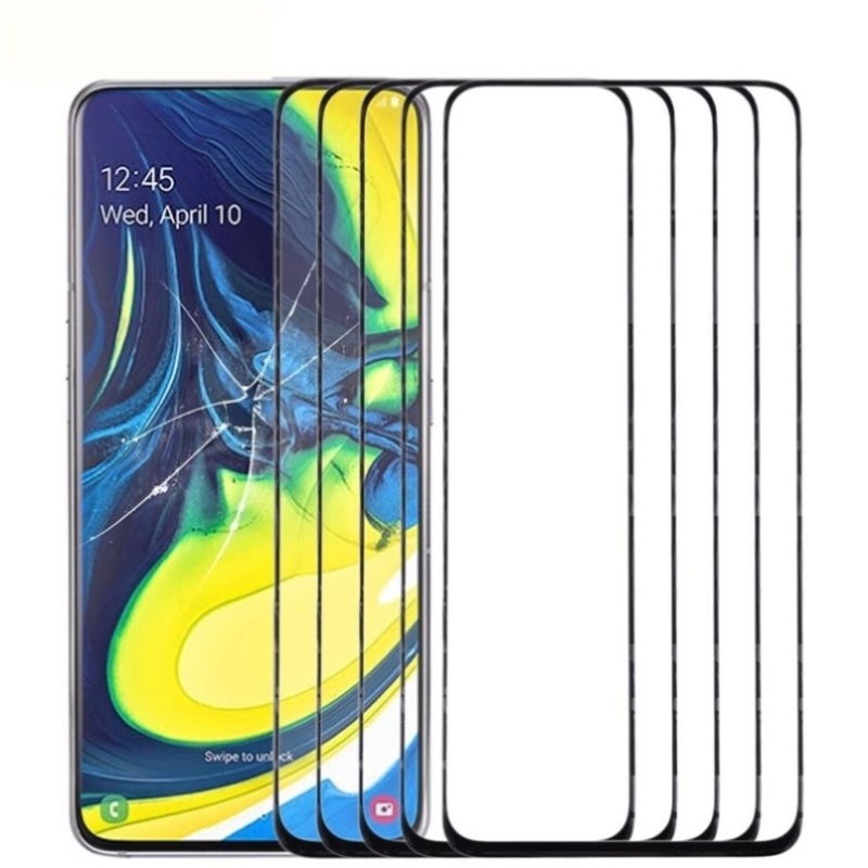 10-Pack Outer Glass Lens For Samsung Galaxy A90 / A80 – Front Screen PRL-B9052APS