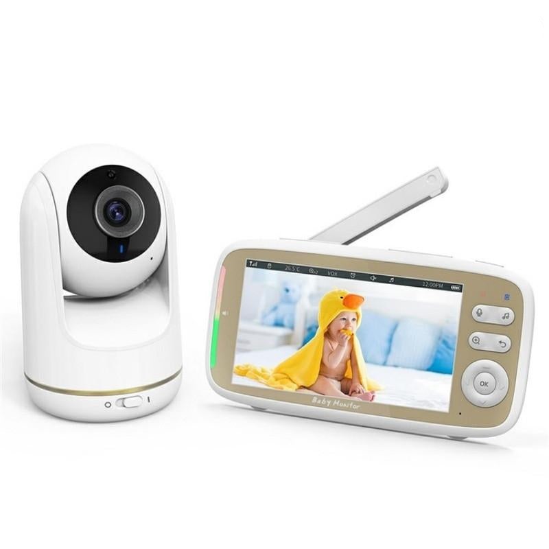 5-Inch Hd Baby Monitor With Built-In Ptz Rotation For Enhanced Security PRL-C106225200AYS