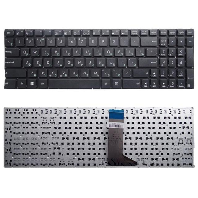 Black Ru Keyboard For Asus X555 Series PRL-B9210BK