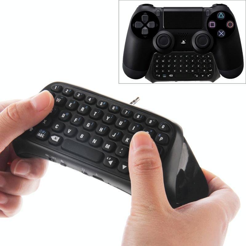 Bluetooth Keyboard For Ps4 Controller – Black PRL-B9100-4SP-S