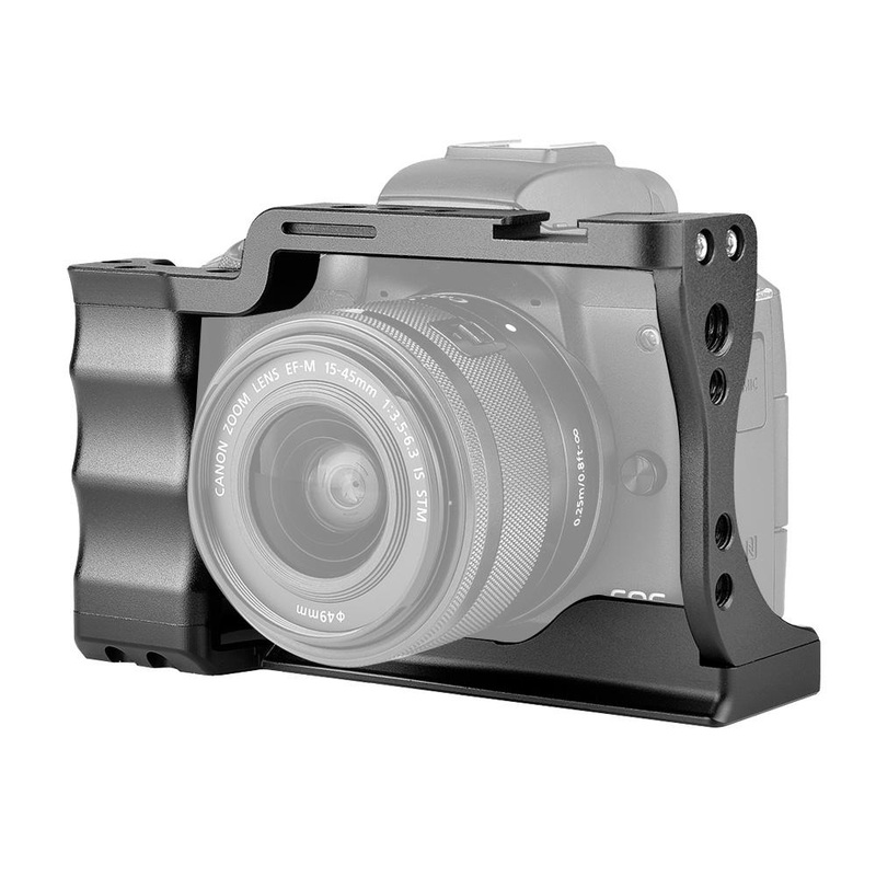 Video Camera Cage Stabilizer For Canon Eos M50 – Black PRL-B9990ACD
