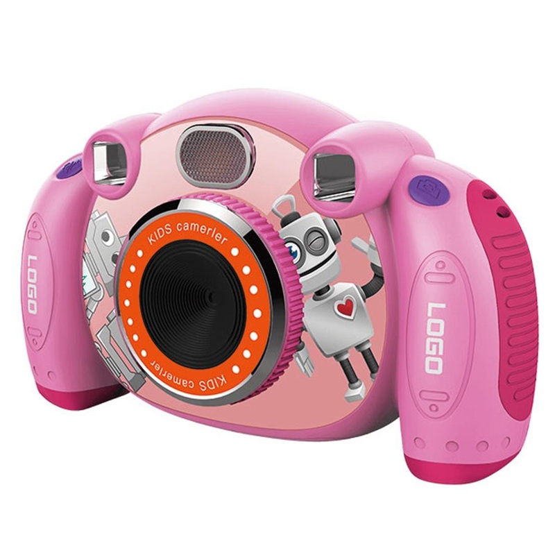 2.0 Inch Hd Screen Digital Children Camera – Pink 3Mp PRL-F0056ACD