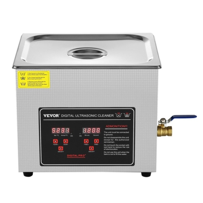 VEVOR Ultrasonic Cleaner with Digital Timer & Heater, Professional Ultra Sonic Jewelry Cleaner, V952-SXCSBQXJ10L02FU3NV3