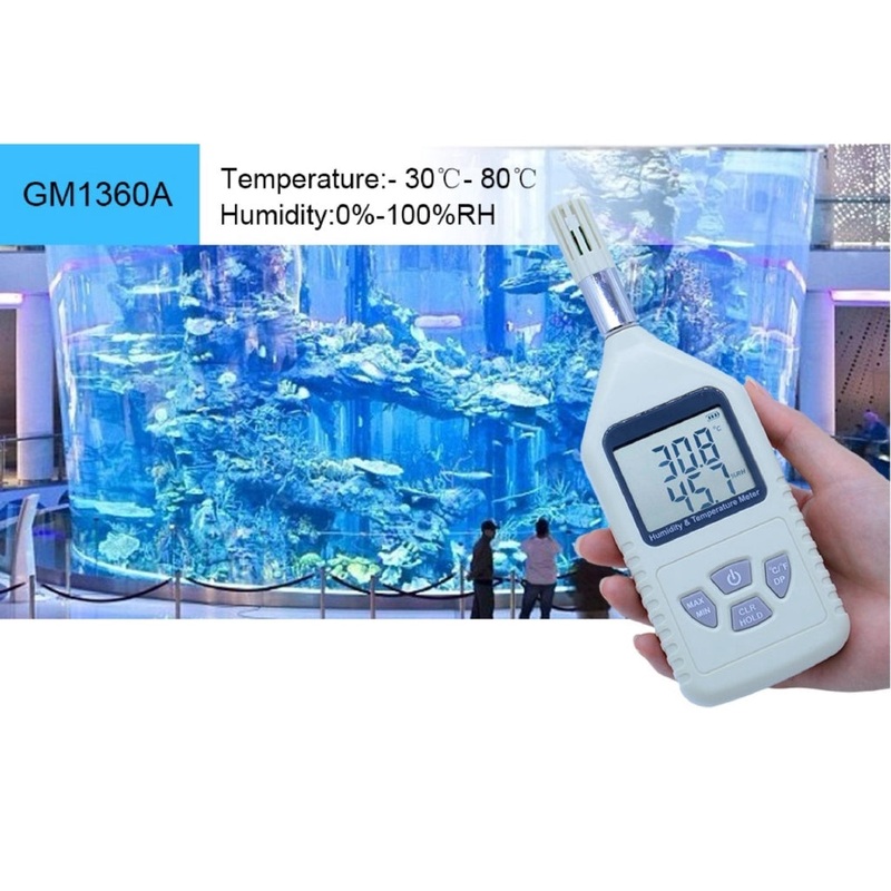 Benetech GM1360A Industrial Humidity & Temperature Meter Humidity Thermometer