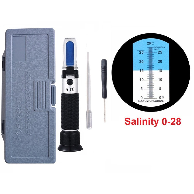 Eagletech SALINITY 0-28 Salt Refractometer 0-28% Salinity