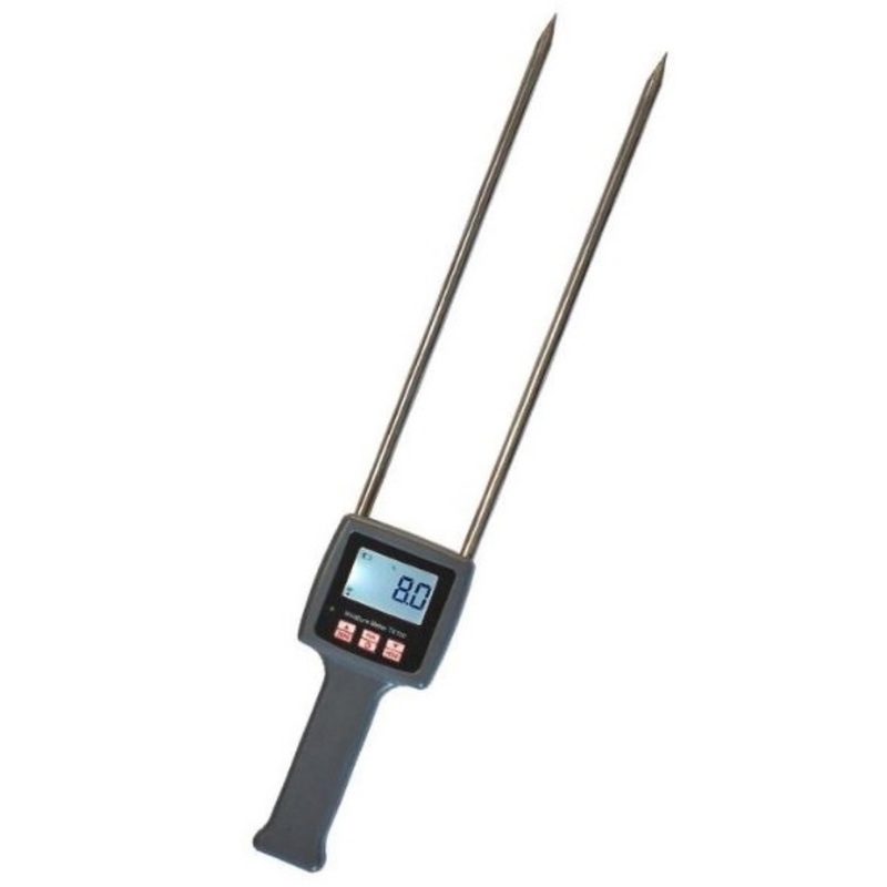 Eagletech TK100 Portable Digital Multifunctional Moisture Meter For Grains, Chemical, Plastic Granule, Soap Powder, Soil, Resin