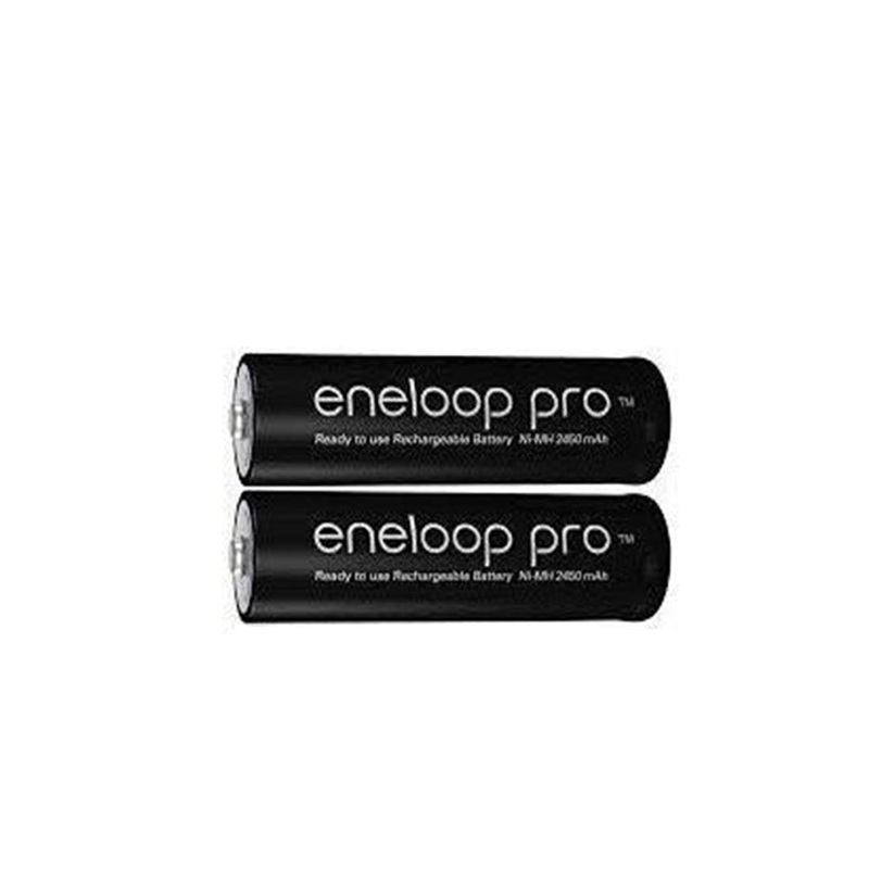 Panasonic Smart & Quick Charger with 3-Color LED with Eneloop Pro AA Battery Set of 4 (Black) | K-KJ55HCC40T