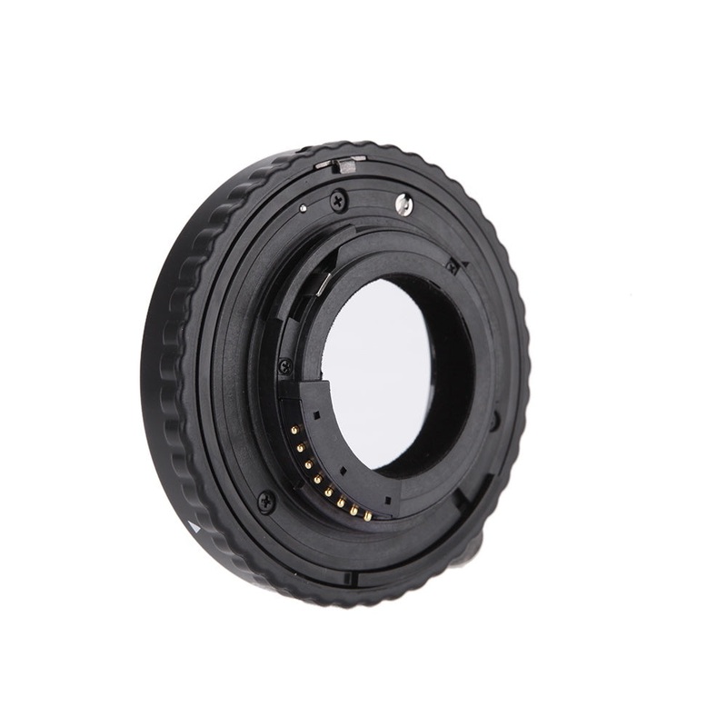 Meike MK-N-AF1-BL Electronic Mount Auto Focus Macro Extension Tube Set Ring for Nikon DSLR 36mm 20mm 12mm