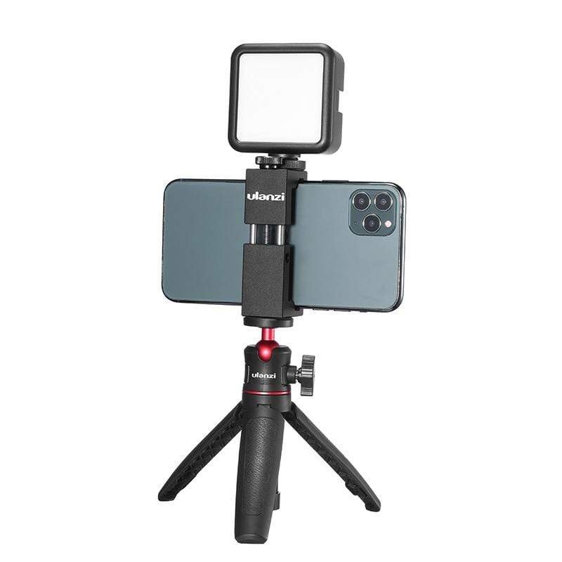 [CLEARANCE] Ulanzi 2057 VLOG KIT 6 Mini LED Video Light Extendable Tripod Kit