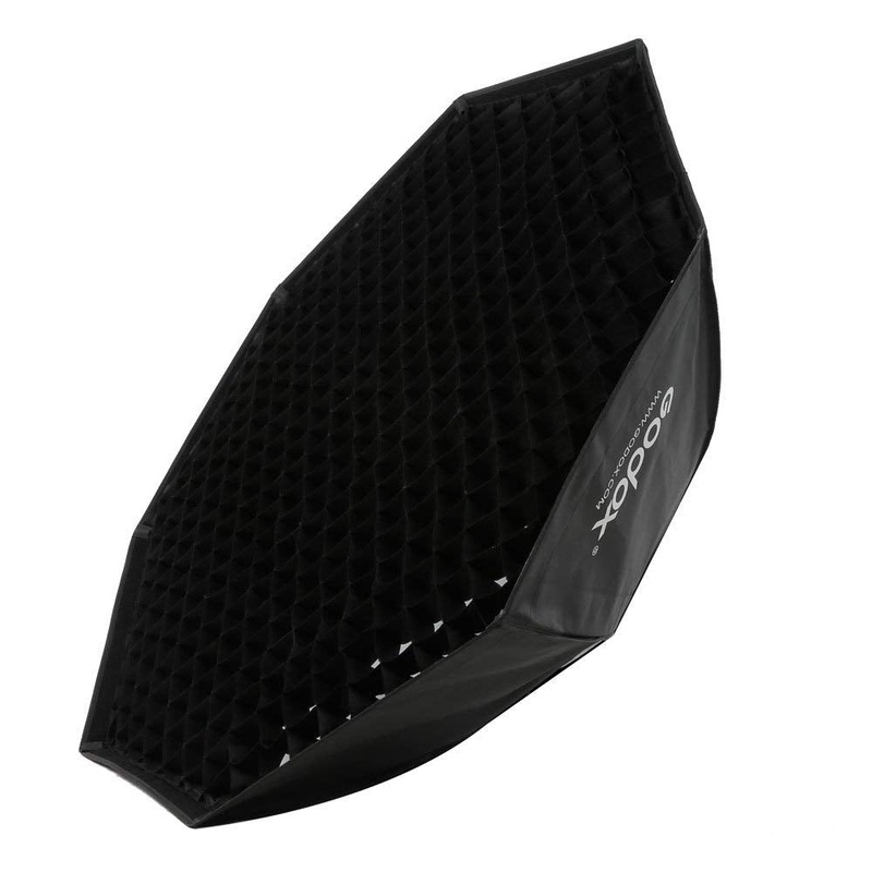 Godox SB-FW120 47 120cm Octagon Softbox Bowens Mount Ring with Grid Honeycomb