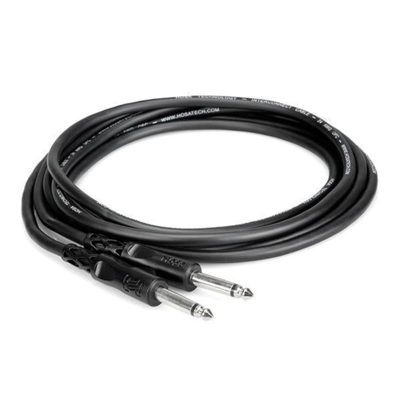 Hosa Technology CPP-110 Phone (1/4 ) Male to Phone (1/4 ) Male Cable – 10′