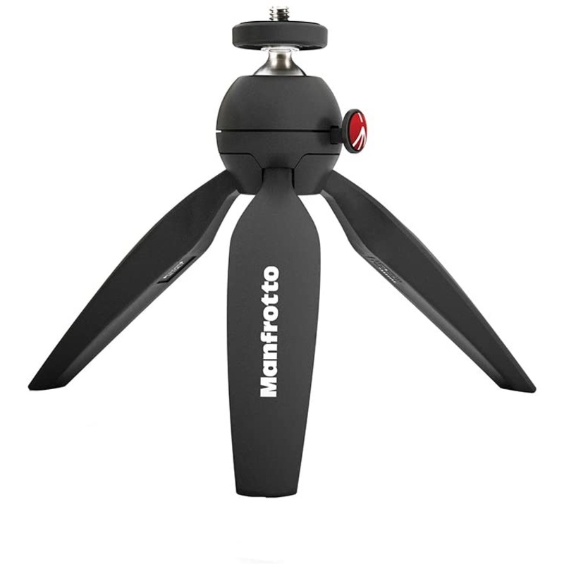 Manfrotto MTPIXI-B PIXI Mini Table Top Tripod (Black)