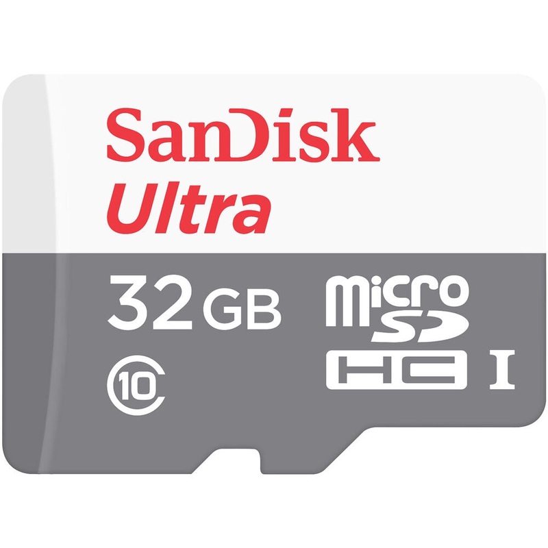 SanDisk Ultra Micro SD Card 32GB UHS-I SDHC Class 10 with 100mb/s Read Speed | Model – SDSQUNR-032G-GN3MN