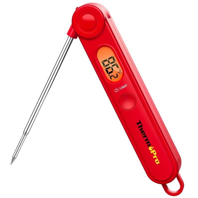 ThermoPro TP03B Instant Read Meat Thermometer Digital Cooking Food with Long Probe for Grill Kitchen BBQ Smoker