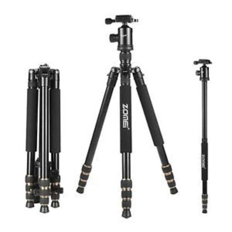 Zomei Z668 Tripod Magnesium Alloy Professional Tripod Monopod With Ball Head For DSLR Camera