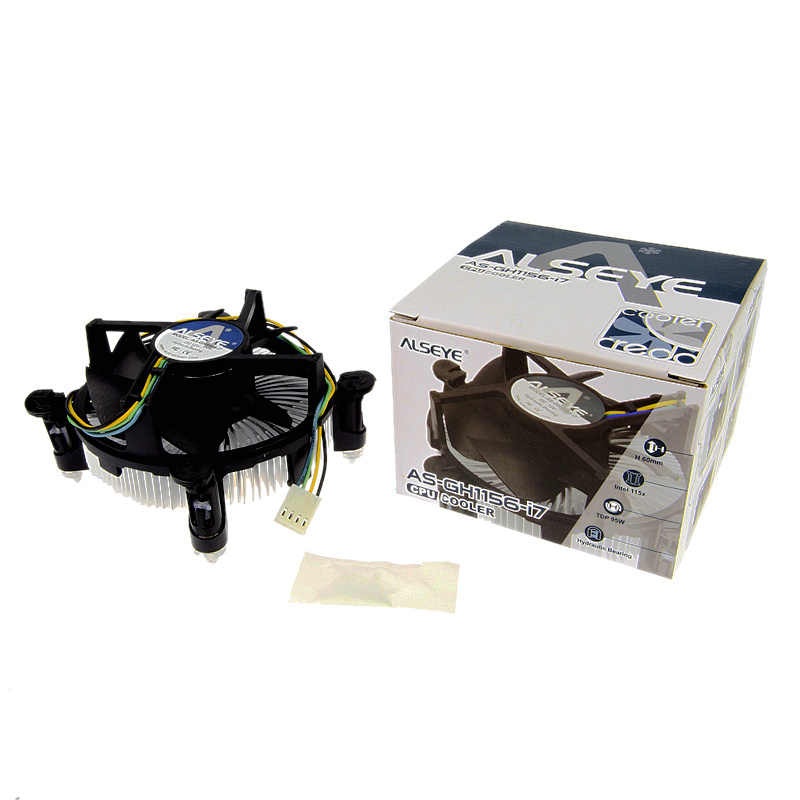 [CLEARANCE] Alseye AS-GH1156- i7 90mm Hydraulic Bearing Heatsink CPU Cooler for LGA 1155 i3/i5/i7 LGs