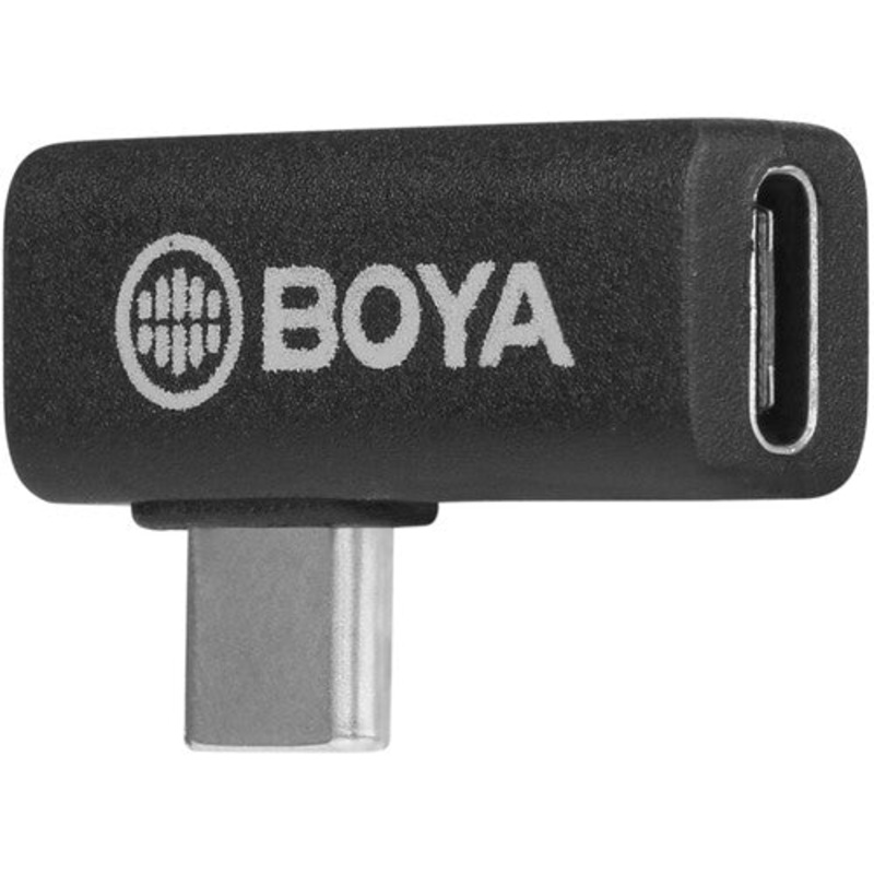 [CLEARANCE] Boya BY-K5 USB Type-C (Female) to USB Type-C (Male) Right Angle Adapter