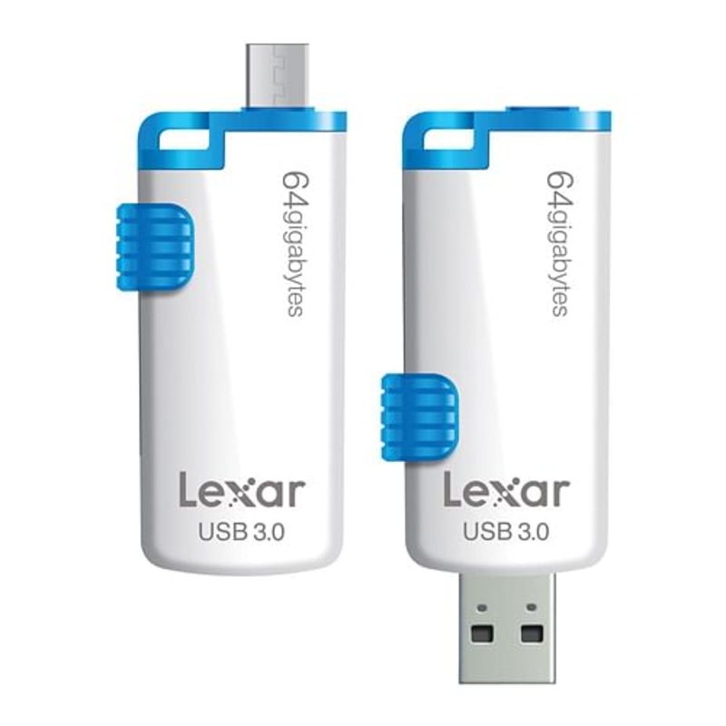 [CLEARANCE] Lexar JumpDrive M20 64GB Mobile USB 3.0 Flash Drive