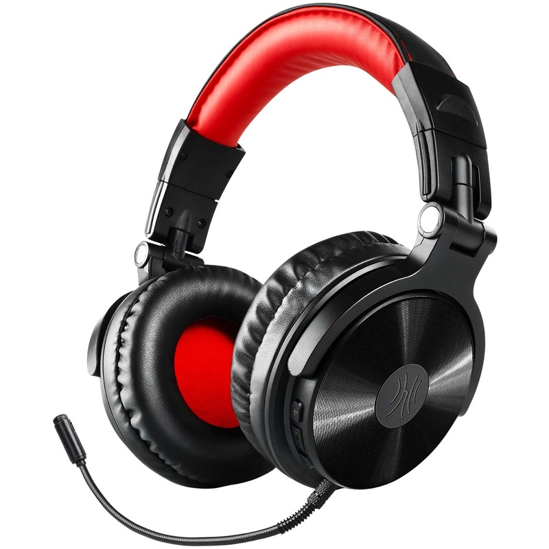 [CLEARANCE] OneOdio Pro M Wireless Gaming Noise Cancelling Headphones (Over The Ear Headphones with Mic, 30 Hours Battery Life) Foldable Ergonomic Design