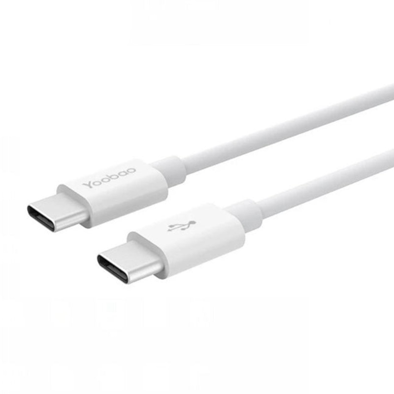 [CLEARANCE] Yoobao 1.2m USB Type C to Lightning PD Power Delivery Fast Charging Cable (White) | YB-482PD