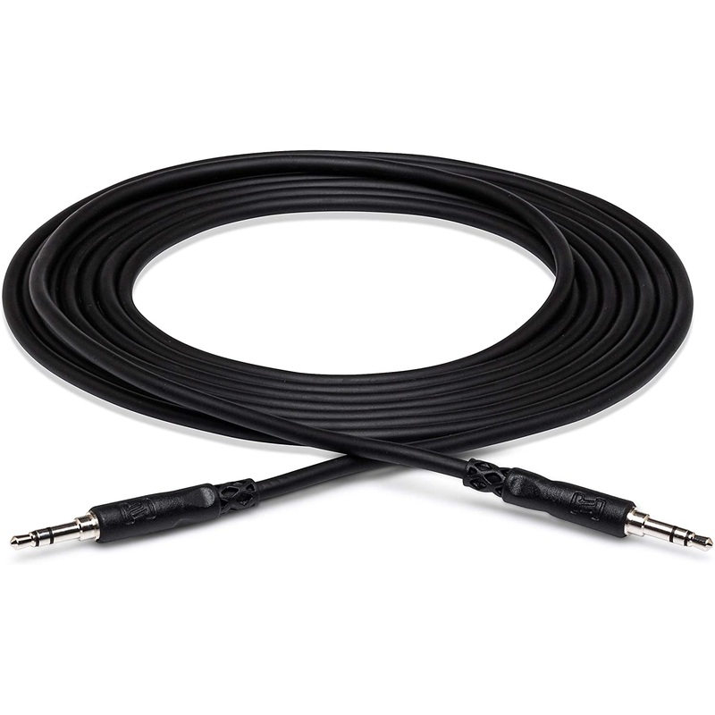 Hosa CMM-110 3.5mm TRS to 3.5mm TRS to Same Stereo Interconnect Cable, 10Feet