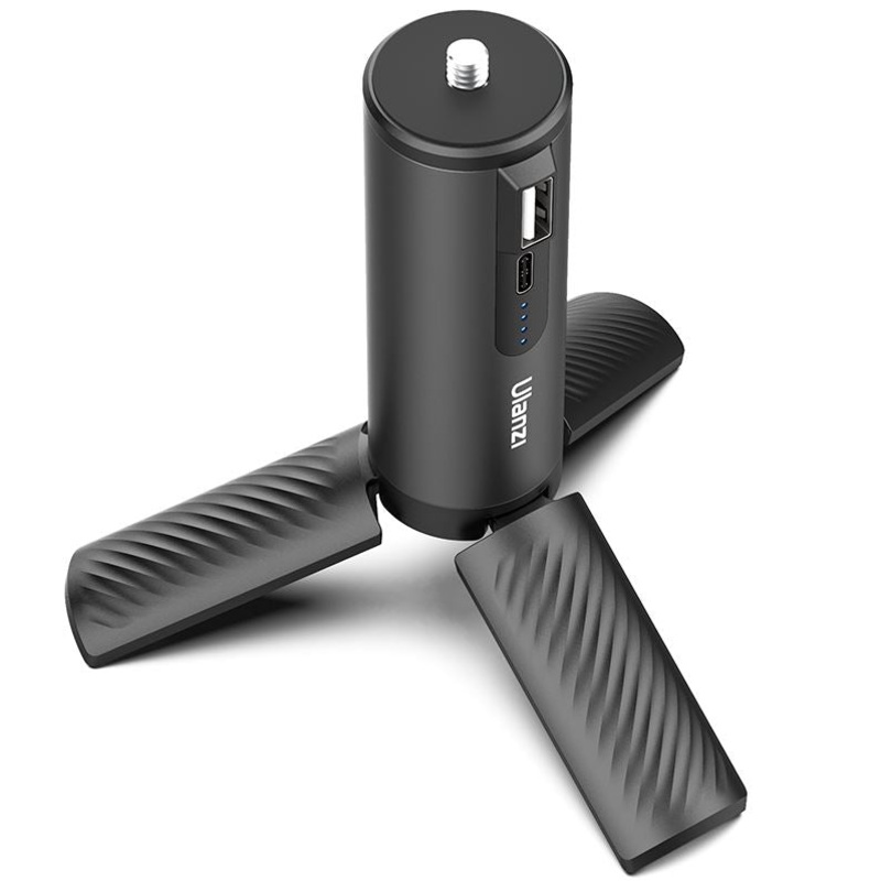 Ulanzi BG-4 5000mAh Selfie Stick Power Bank 12W Hand Grip For Phone, Camera DSLR Smartphone Charger Power Bank