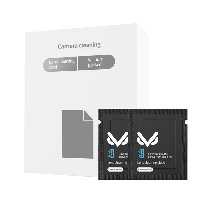 VSGO V-CL01E Microfiber Cleaning Cloths 20pcs for Cameras, Lens, Glasses, Eyeglasses, Cell Phone, etc.