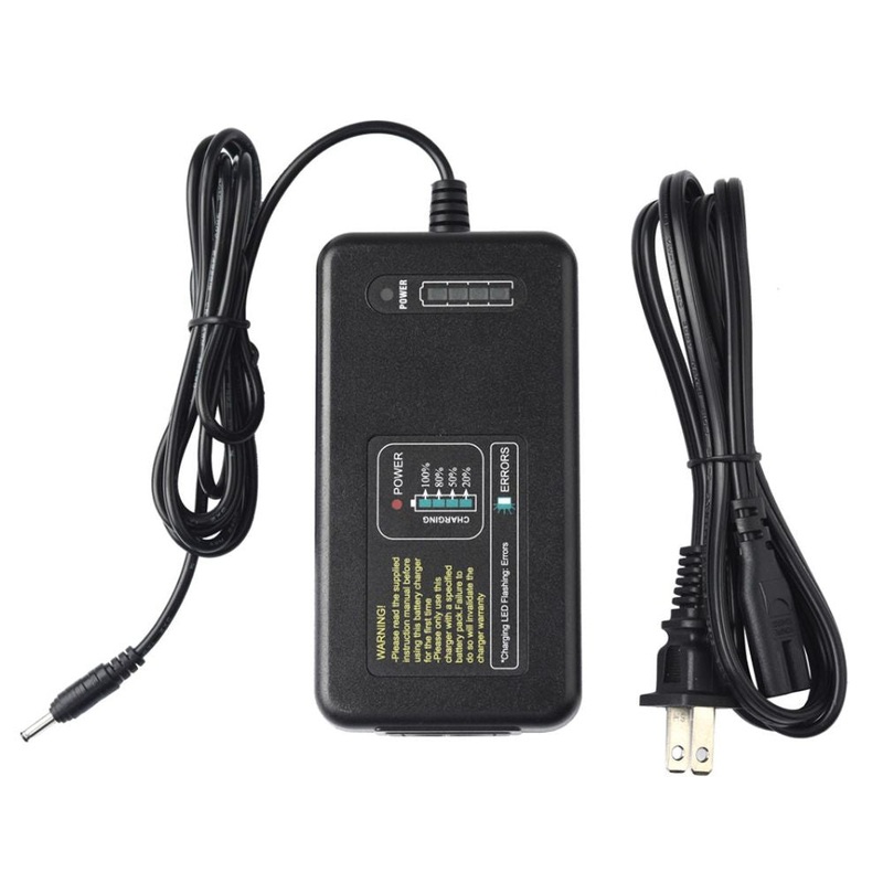 [CLEARANCE] Godox WC87 Lithium Ion Battery Charger for AD600 with LED Power Status Level & Error Indicator