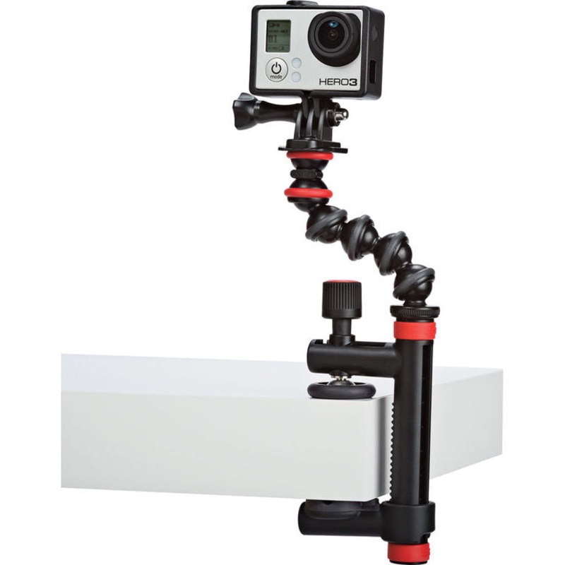 [CLEARANCE] JOBY Action Clamp Bracket with GorillaPod Arm for Action Camera 1280