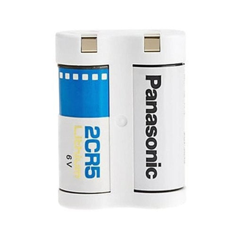 [CLEARANCE] Panasonic 2CR5 Photo Power Manganese Dioxide Lithium Battery 6V 2CR-5W1BE for Cameras Toys Calculators Video Equipment