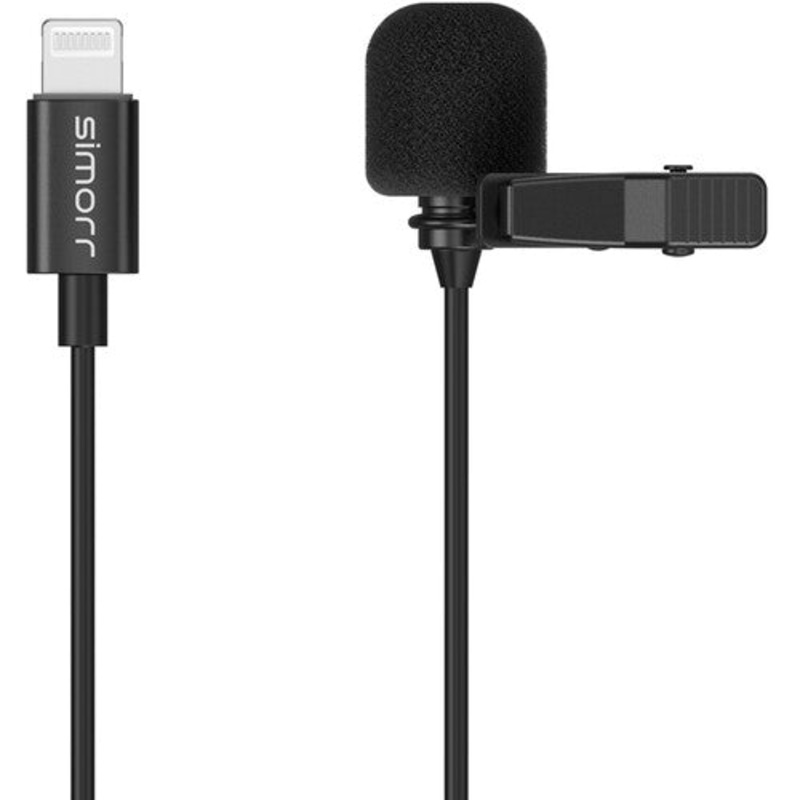 [CLEARANCE] Simorr by SmallRig Wave L3 Lavalier Microphone Made for Lightning Devices Perfect for Interviews, Vlogging and Broadcast | Model – 3453