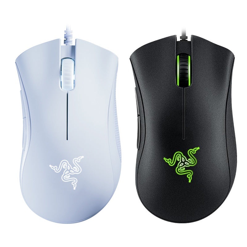 Razer DeathAdder Essential Gaming Mouse: 6400 DPI Optical Sensor – 5 Programmable Buttons – Mechanical Switches – Rubber Side Grips – Classic Black