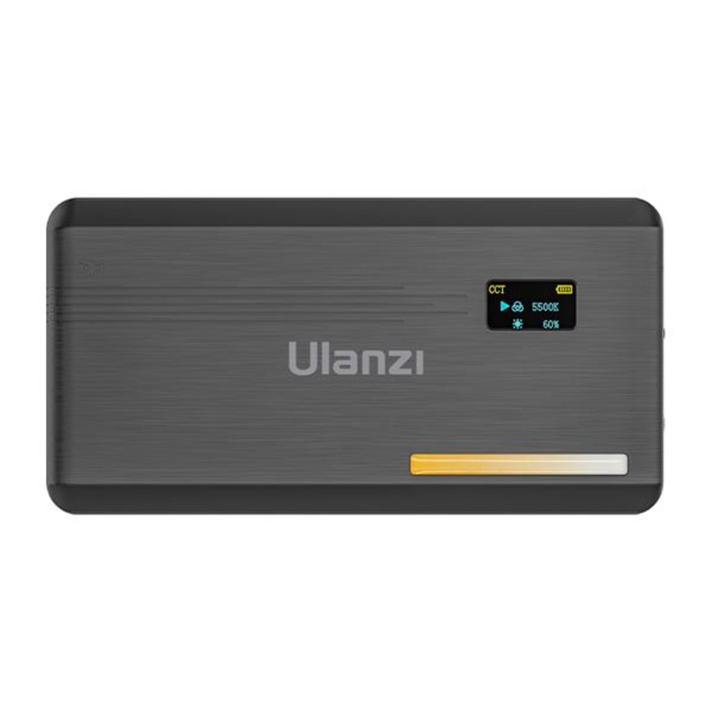 Ulanzi VL200 Mini LED Portable Bi-color Lightweight Pocket Video Camera Light LCD Display with Diffuser for Photography Lighting