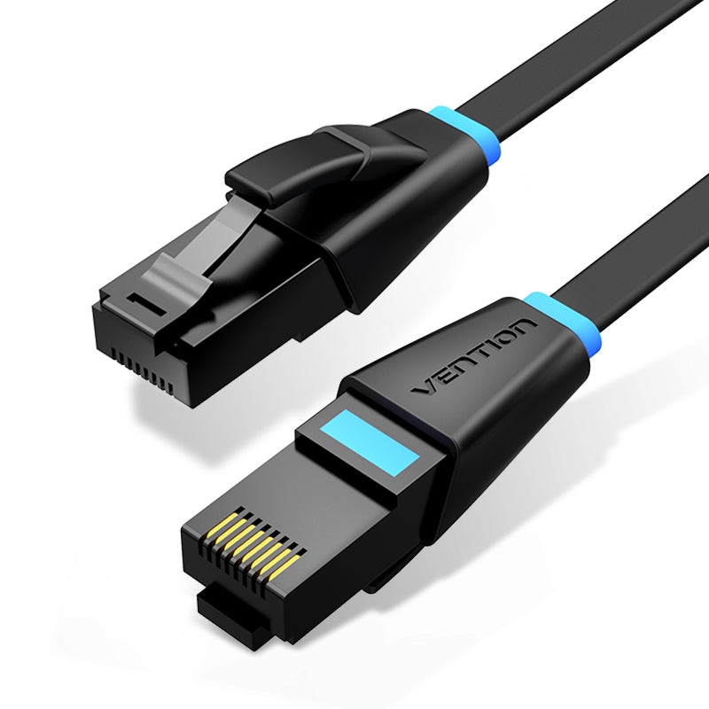 Vention CAT6 Ethernet 5M Flat Cable UTP Patch 1000Mbps 250MHz Lan Network Wire Cord for Internet Router PC Modem
