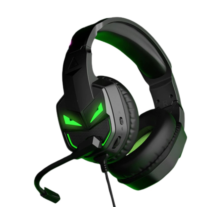 [CLEARANCE] EKSA Fenrir E7000 Stereo Gaming Headset with 50mm Speakers, 120 Degrees Rotatable Microphone Mic and 3.5mm Audio Jack Headphones for PC, PS4, PS5, Xbox one, Nintendo Switch and Mobile Devices (Black)