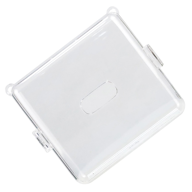 [CLEARANCE] Pikxi Fujifilm Instax Link Wide Crystal Clear Protective Case with Removable Shoulder Strap Instant Film Printer Cover Hard Transparent Casing