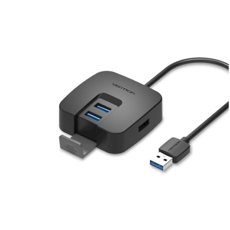 [CLEARANCE] Vention 4 Ports High Speed USB 3.0 Hub 5Gbps Tinned Copper (CHB) 0.15M Black