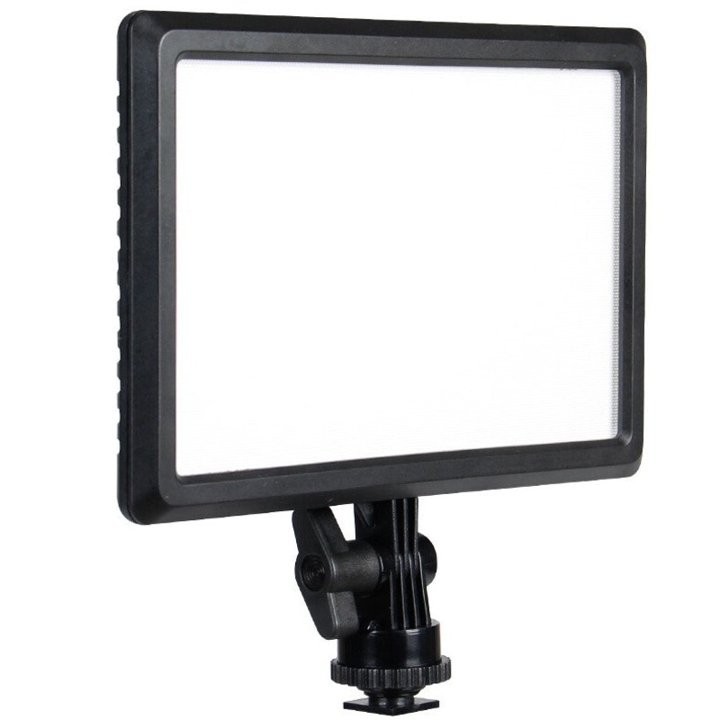 Eirmai YB-J10 12W LED Light 3200-5600k Adjustable Color Temperature with LCD Display for Photo and Video Lighting