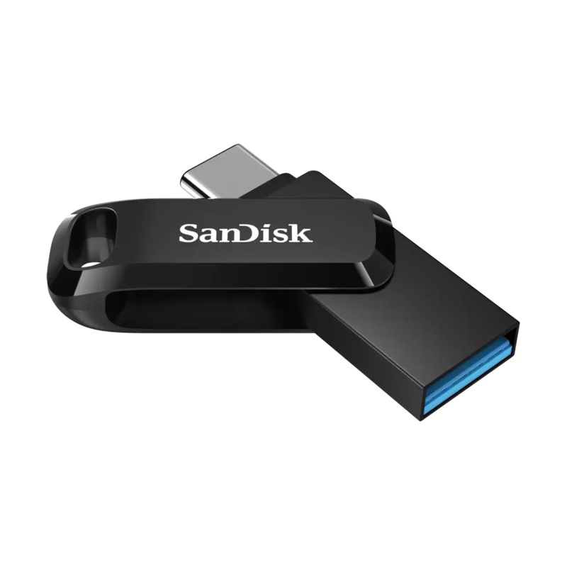 SanDisk Ultra Dual Drive Go USB 3.2 Gen 1 Type-C OTG Flash Drive with 32GB / 64GB / 128GB / 256GB Memory Storage and Up to 400MB/s Read Speed for Smartphones, Tablets, and Computers