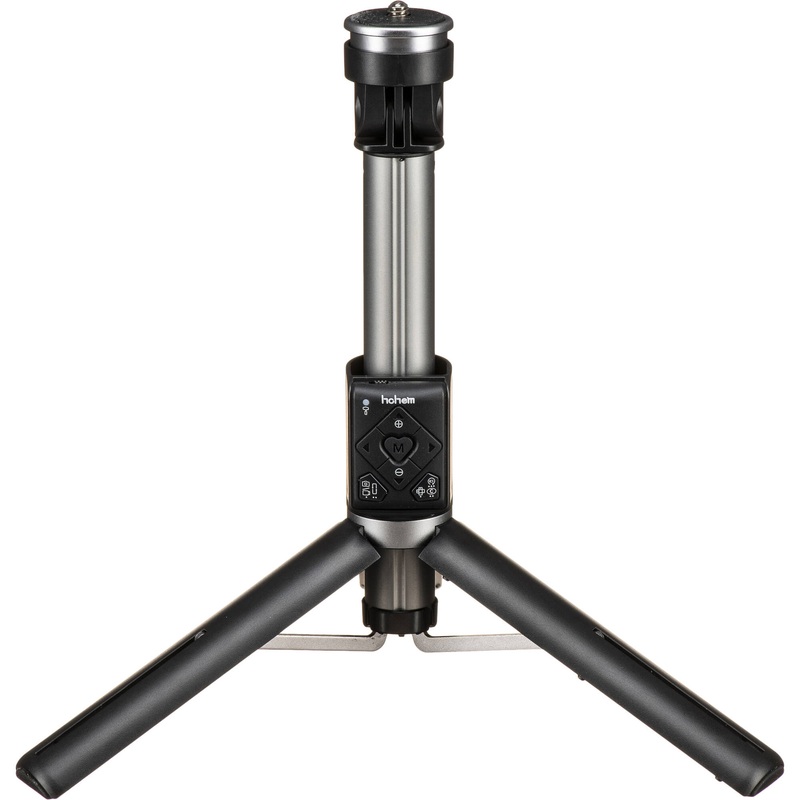 [CLEARANCE] Hohem 3-in-1 Extendable Selfie Stick Tripod Kit with Wireless Bluetooth Remote, Compatible with Go Pro, and iSteady V2 X2 Smartphone Gimbal | RS01-A