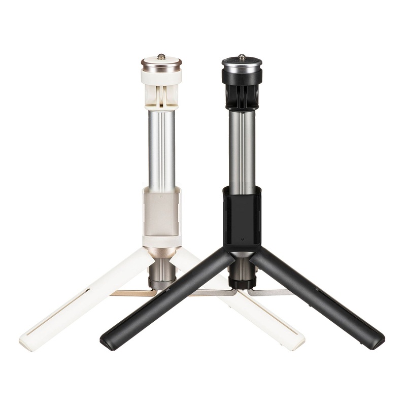 [CLEARANCE] Hohem EP01 Extendable Selfie Stick Tripod with 510mm Max Height, Anti-slip Rubber Feet for iSteady V2 X2 Smartphone Gimbal (White)
