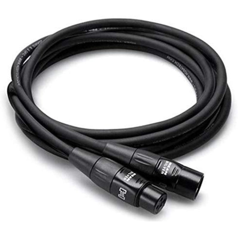 Hosa Technology Pro REAN XLR Male to XLR Female Microphone Cable – 25′