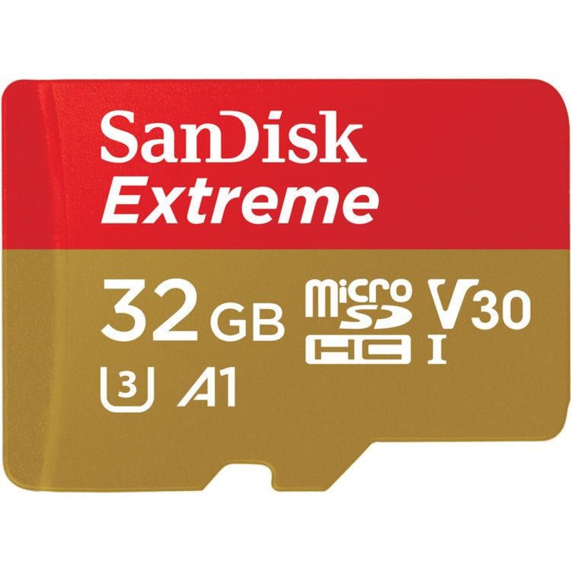 SanDisk Extreme Micro SD Card 32GB UHS-I SDHC Class 10, 100mb/s and 667x Read and Write Speed without Adapter | Model – SDSQAF-032G-GN6MN