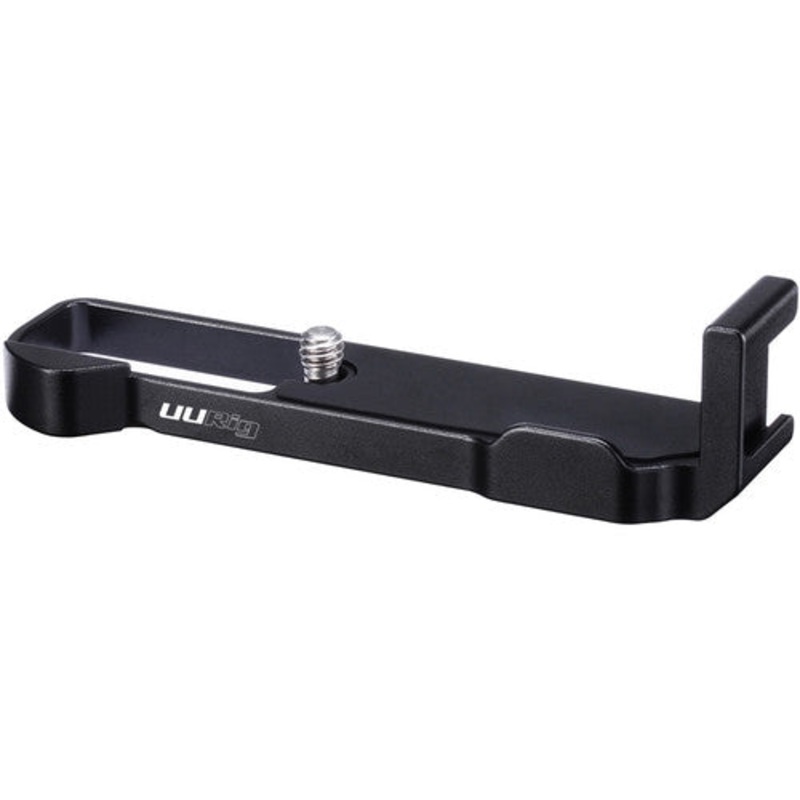 UURig by Ulanzi R016 Microphone L-Plate for Canon G7X Mark III Comfortable Aluminum L-Bracket with Cold Shoe for Microphone LED Light