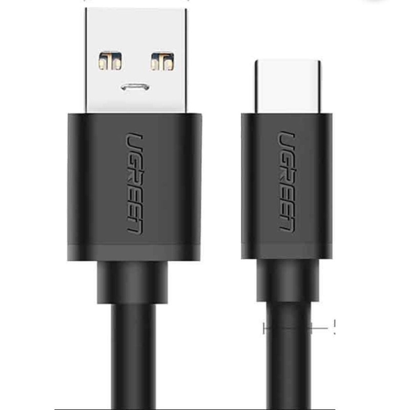 [CLEARANCE] UGREEN USB 3.0 Male to Type C 3A 5Gbps Cable Android Charging Data Transfer Cord (1M) | 2088 |