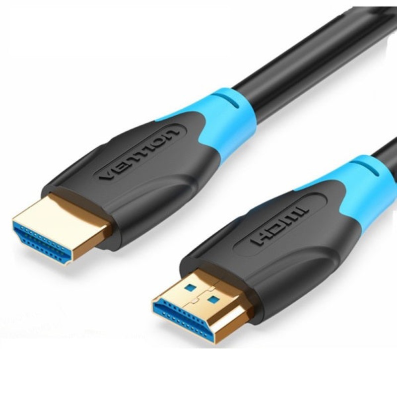 [CLEARANCE] Vention FHD 4K 60Hz High-Speed HDMI Male to Male 5-Meters Gold-Plated Video Cable (AAGBJ) with 18Gbp Bandwidth Support, Mirror and Extended Mode for TV, Monitors, PC, Laptops